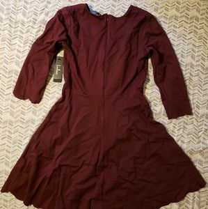 Lulus Burgandy Dress